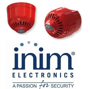Inim Es2050re Sirena Incendio Direccionable  Para Lazo Inteligente  Con Audio De Evacuacion