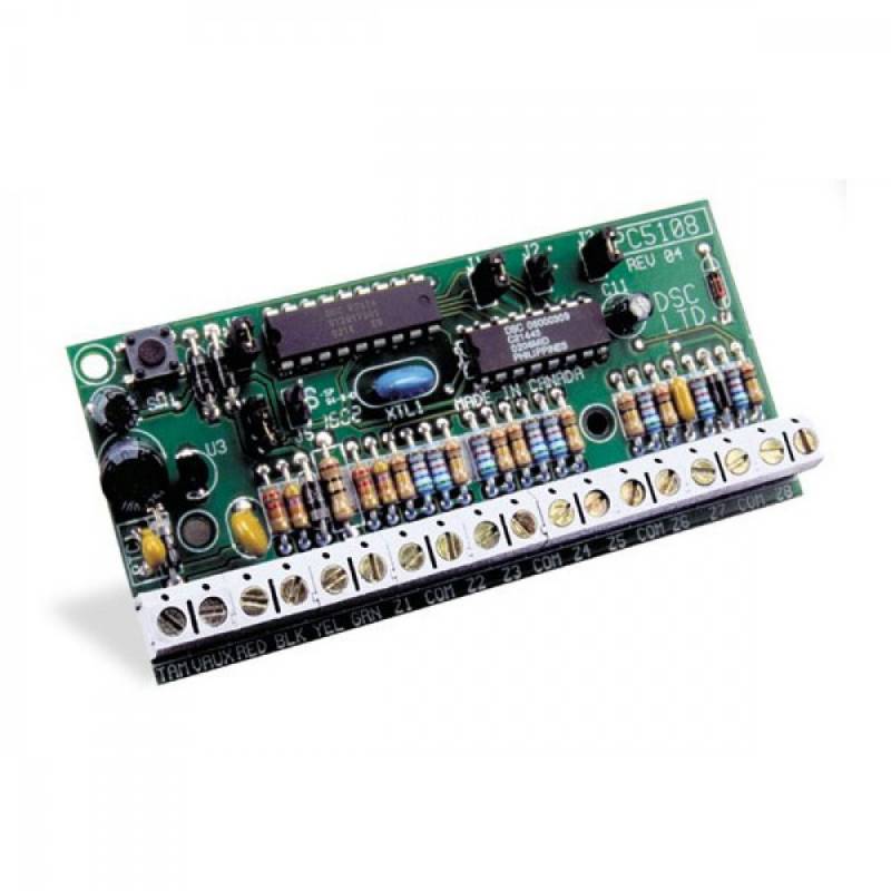Dsc Pc-5108 - Uno5108 -  Expansora 8 Zonas -  Compatible Con Dsc Pc1832/1616 Powerseries