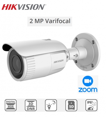 Hikvision Ds-2cd1623g2-i(z) Camara Ip Bullet 1080p - Varifocal Motorizado 2.8mm-12mm  - Exir