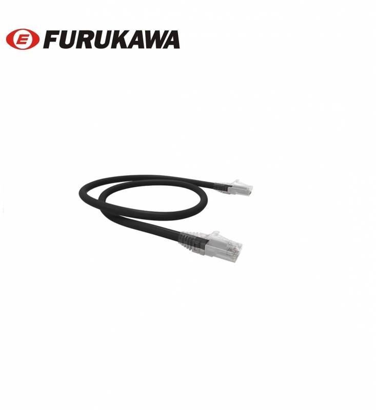 Patch Cord Cat6  Furukawa  0.5 Mts.negro (35123100)