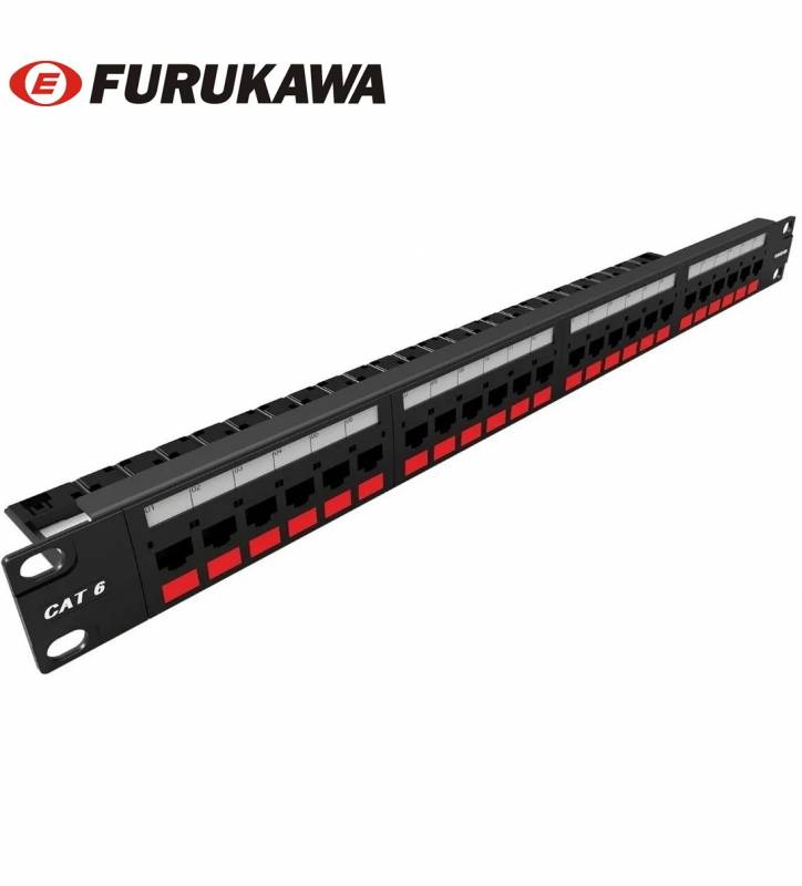 Patch  Panel Cat6 24 Bocas Furukawa Multilan (35030006) (35030015)