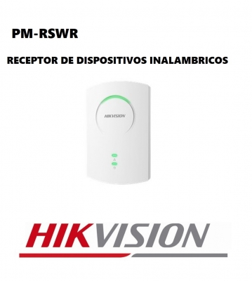 Pm-rswr- 433  Receptor De Inalambricos Hikvision - Compatible Con Paneles Pha-20 Y Pha-64 Expansora