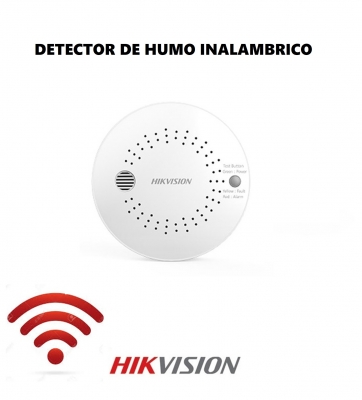 Pd1-smk-w Detector De Humo Inalambrico - Hikvision