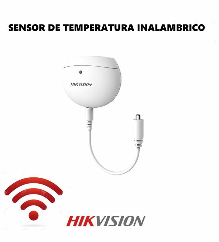 Pd1-tp-w Sensor  De Temperatura Inalambrico Hikvision