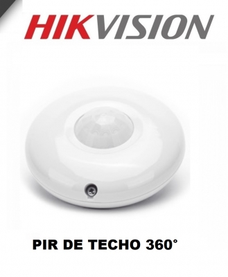 Ds Pd2 P12qe-c - Pdcl12-eg2  -detector Pir De Techo 360 Grados - Altura De Instalacion De 2.4  A 4 Mts. - Hikvision