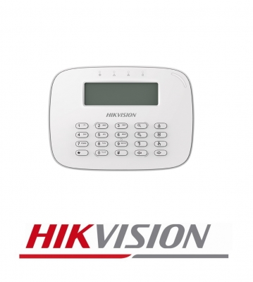 Ds-pk-lrt  (rx 433mhz).  Hikvision Teclado Lcd  Alfanumerico -  Con Receptor Para Controles Remotos  19k00-y