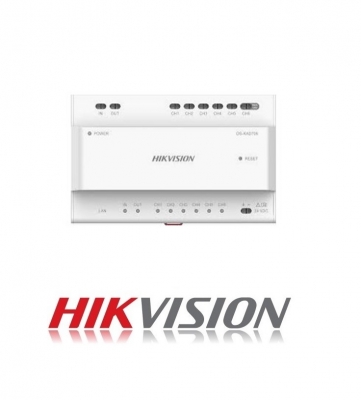 Sistema 2 Hilos Ds-Kad706 Modulo Distribuidor  Para Pantallas Video Portero Hikvision 