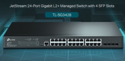 Sg3428 Switch 24 + 4 Sfp L2 Gigabit - Tp-Link Omada Rackeable Administrable 