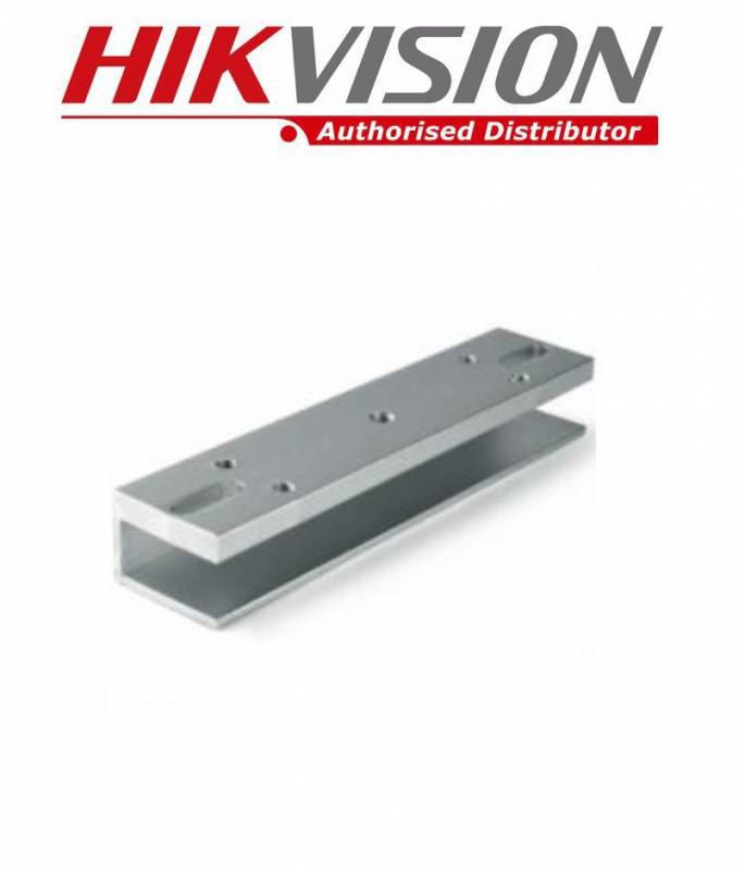 Ds-K4H258-U  Soporte U  Hikvision - Herraje De Montaje En Blindex Para Cerradura Electromagnetica