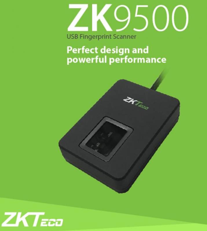 Zk9500 Zk-Teco -  Enrolador De Huellas Usb -  Zkteko