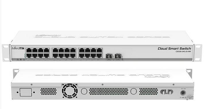 Switch Mikrotik 326-24G-2S-Rm 24Eth2Spf+  -  Css32624G2S