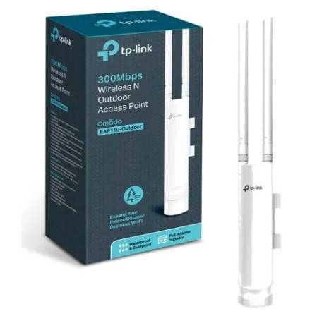 Tp-Link Eap225  Access Point Exterior Ip65 - Doble Banda: 300 Mbp En 2.4 Ghz Y 867 Mbps En 5 Ghz - Eap110
