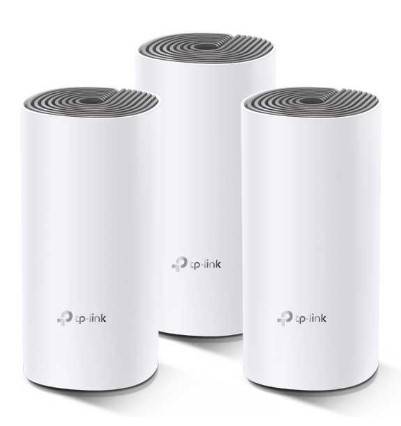 Tp-Link  Deco E4- Pack 3  Access Point Mesh Wifi Ac1200 2 Lan 10/100