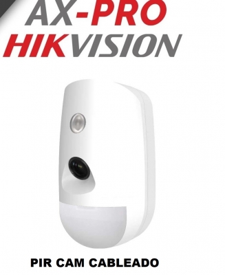 Ax Pro Pdpc12p-eg2  - Pir Cam   Cableado -  Para Video Verificacion Automatica De Alarmas - Hikvision
