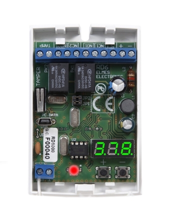 Elmes Rd448-Set Keeloq Tecnolgy - Receptor Rfid De C. Remotos - Identificacion De 400 Usuarios - Registra  6000  Eventos Por Usuario Con Fecha Y Hora 