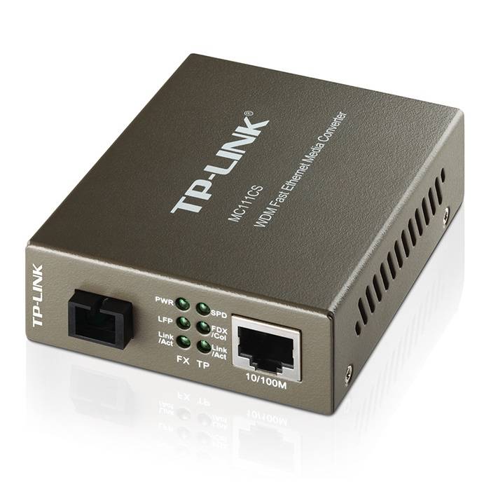 Tp Link Mc111Cs Wdm 10/100 Media Converter