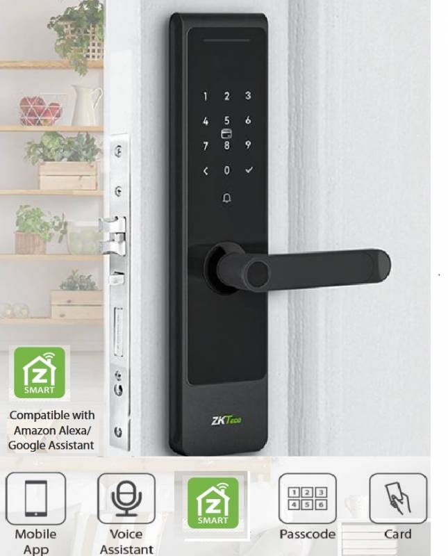 Zk Sl03-T420H Smart Look  Cerradura Inteligente - Pin - Tarjeta -  Wifi - App Usmart Go -