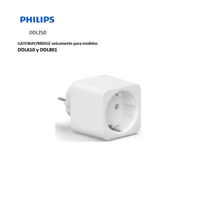 Philips Ddl250 Gateway/Bridge Unicamente Para Modelos Ddl610 Y Ddl801