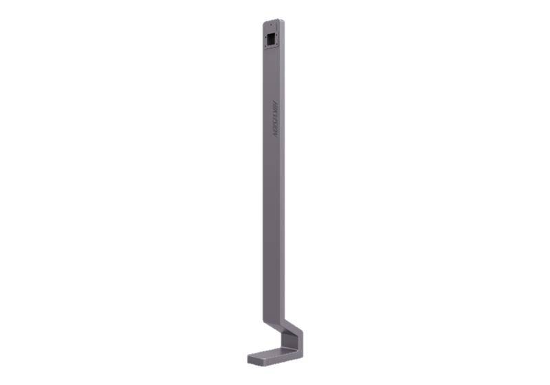 Ds-Kab671-B  Pedestal Para Terminales De Acceso - Dimenciones 98.5 Mm × 1342 Mm × 225 Mm  - Hikvision  -