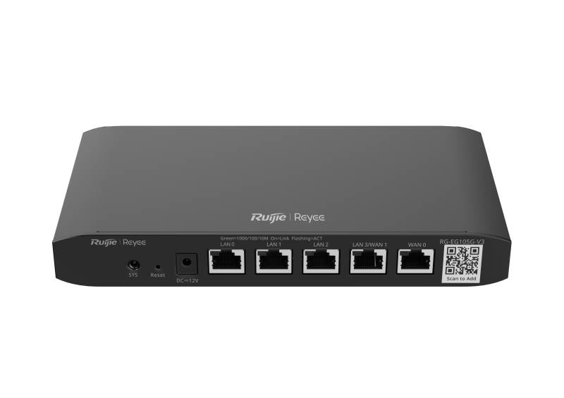 Rg-Eg105G-V3 Router Gestionado En La Nube Reyee Ruijie - 5 Puertos Gigabit