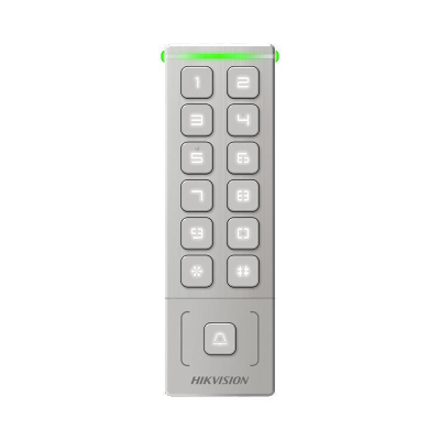 Ds-K1T809Mx C. De Acceso Hikvision Standalone - Mifare 13,56Mhz - Pin - 1000 Usuarios - Salida Wiegand 26/34 - Ip65 - No Se Puede Adicionar Lector