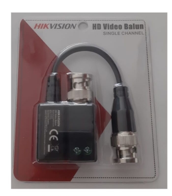 Balun Hd Hikvision 1h18s/e-e - 100% Cobre Alta Performance  - Par