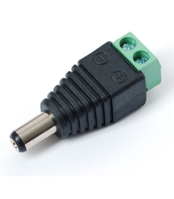  Conector  Dc Plug  Macho  Plug - Alimentacion Con Bornera 12 V 2.1mm