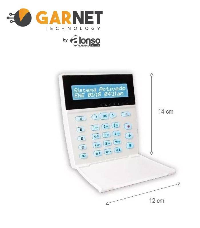 G-Lcd732  Garnet By Alonso Teclado Lcd Alfanumerico