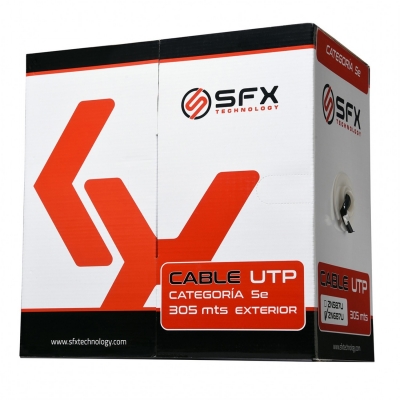   --promo-- Utp Cat5e Exterior 305 Mts - Net Quality -  Sixelectric - Sfk 