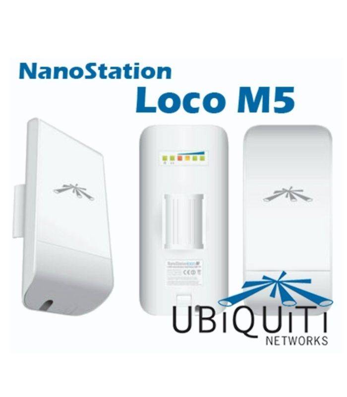 Ubiquiti Locom5  Nanostacion  - 5Ghz - 150Mbps -200Mw 13 Dbi -Precio  Por Unidad