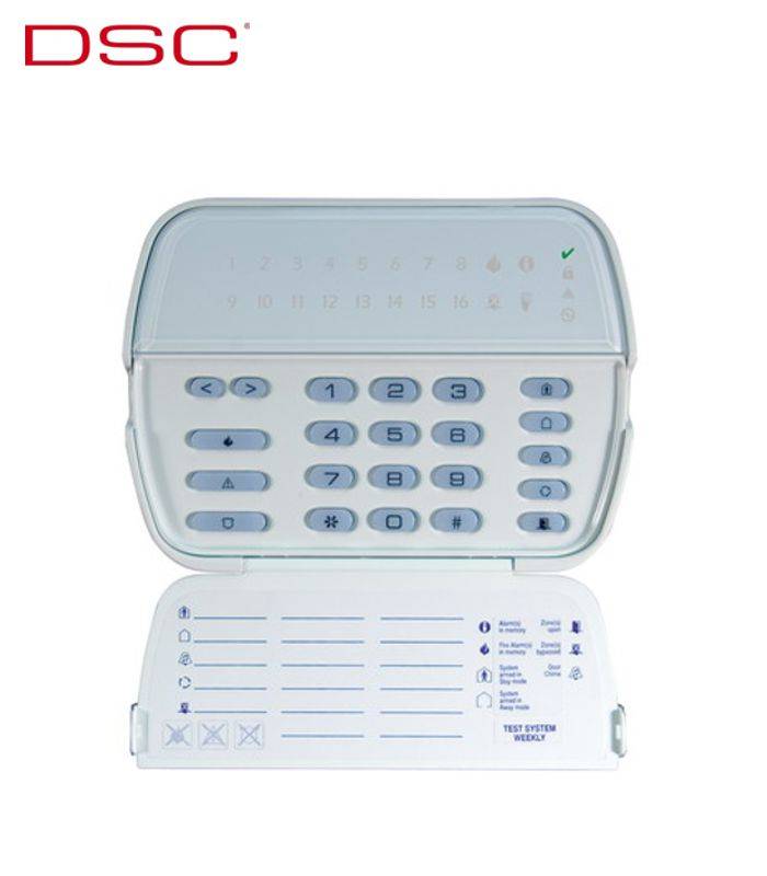 Dsc Rfk-5516 Teclado De 16 Zonas Led Con Receptor